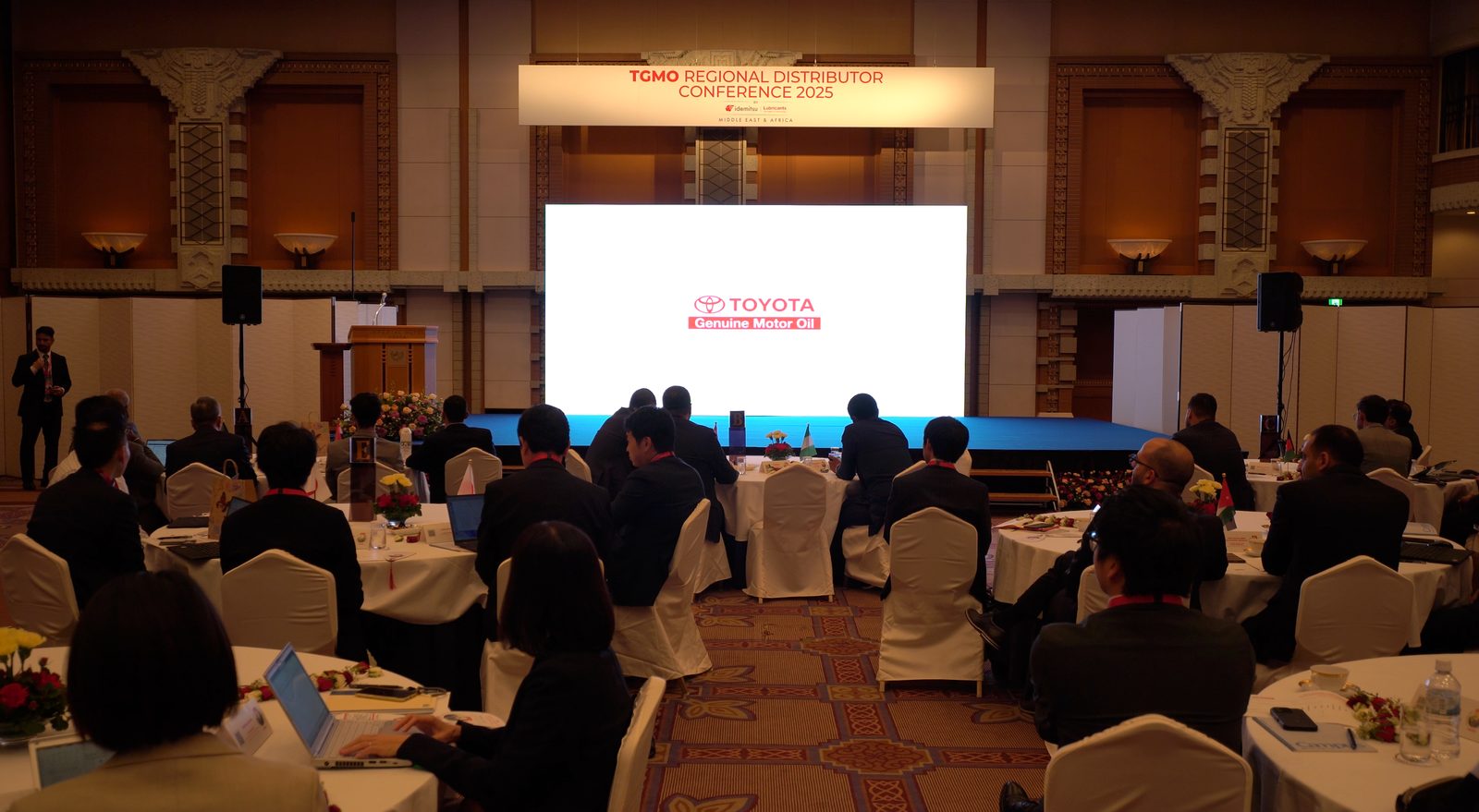 TGMO Toyota Regional Distributor Conference 2025 stage